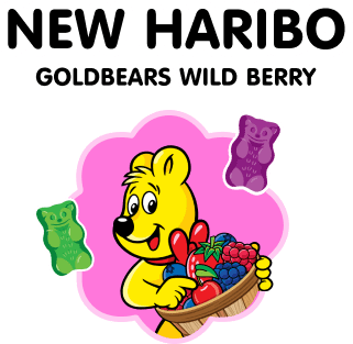 New HARIBO Golbears Wild Berry